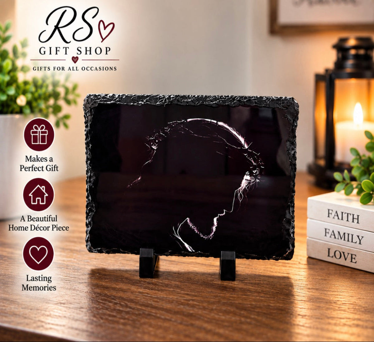 Christian Slate Plaques