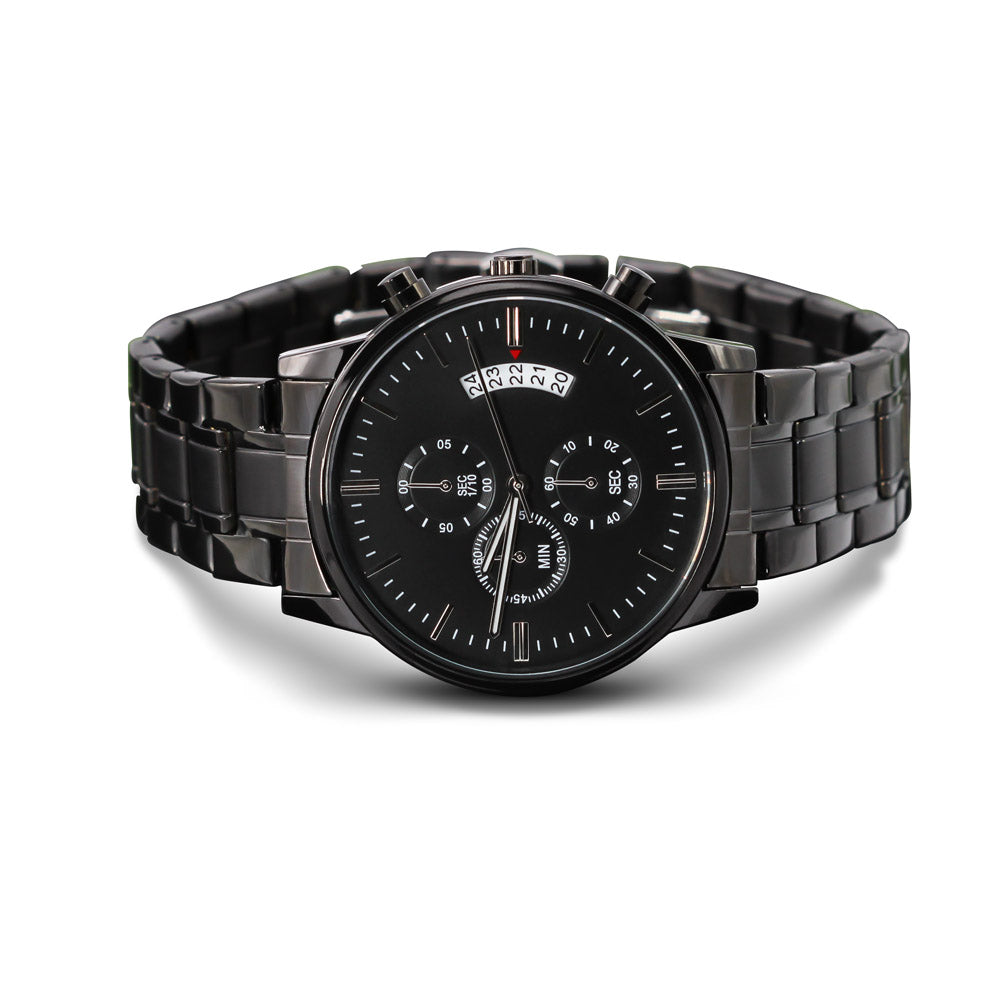 “A Timeless Watch for a Timeless Man.”