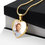 Heart Necklace - Engraving