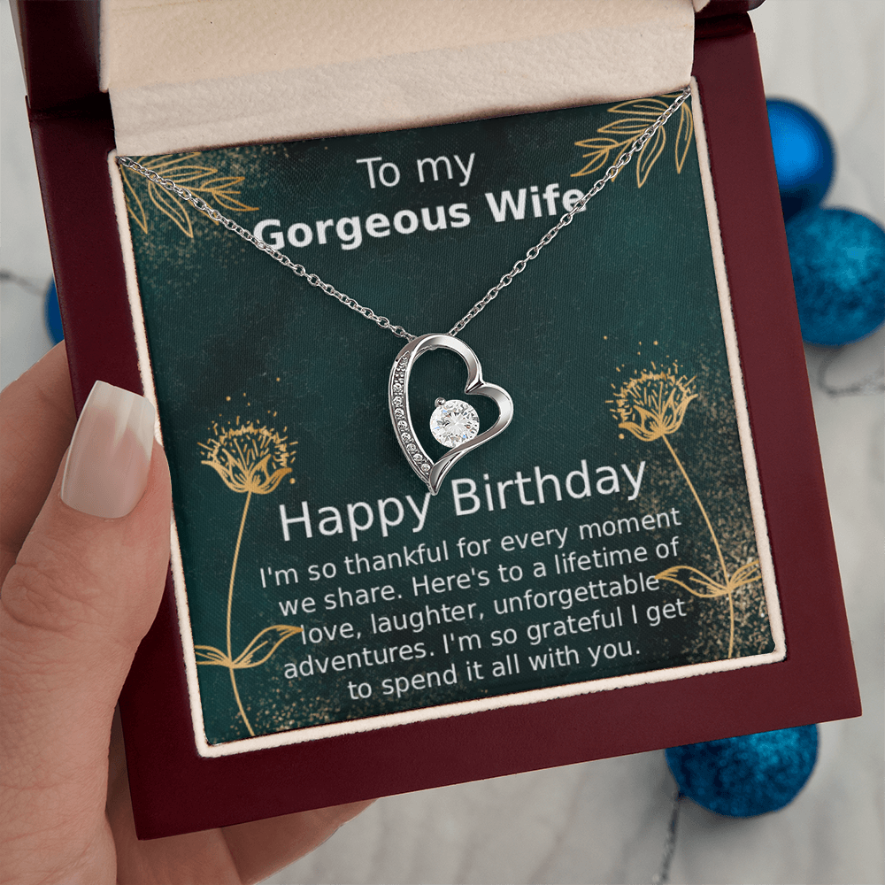 Happy Birthday to My Gorgeous Wife