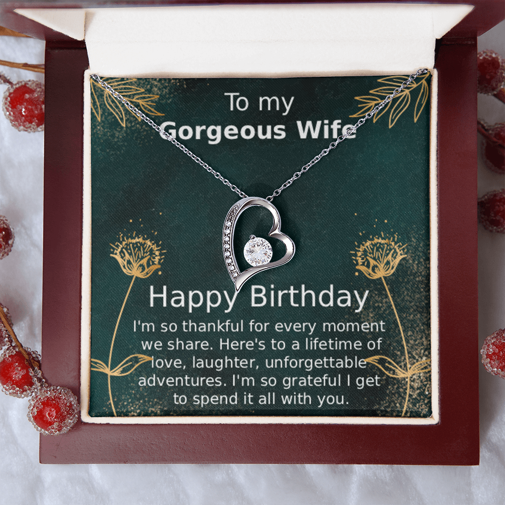 Happy Birthday to My Gorgeous Wife