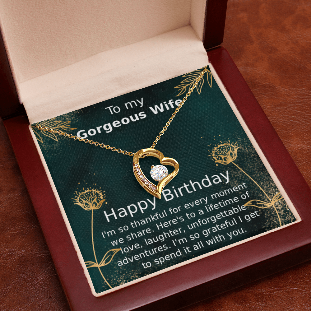 Happy Birthday to My Gorgeous Wife