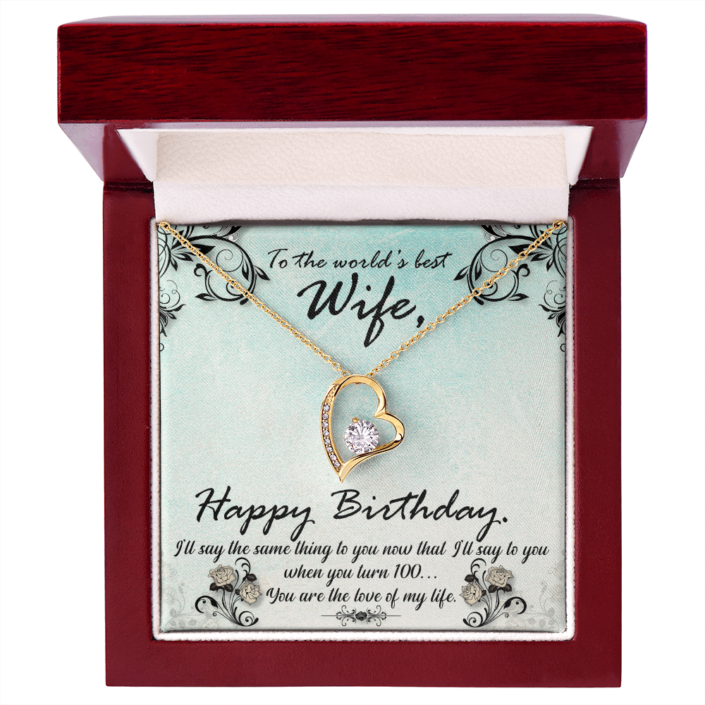 To My Wife — Every Day With You Is a Gift. Happy Birthday!