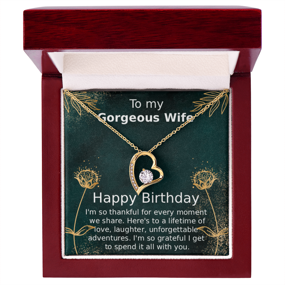 Happy Birthday to My Gorgeous Wife