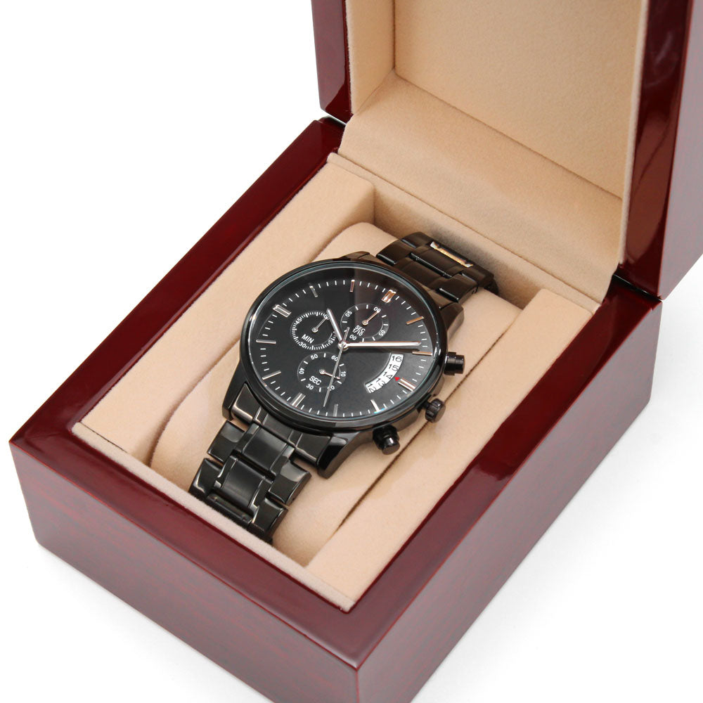 “A Timeless Watch for a Timeless Man.”