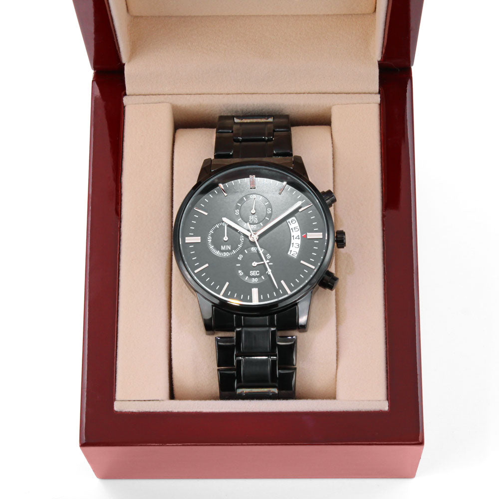 “A Timeless Watch for a Timeless Man.”