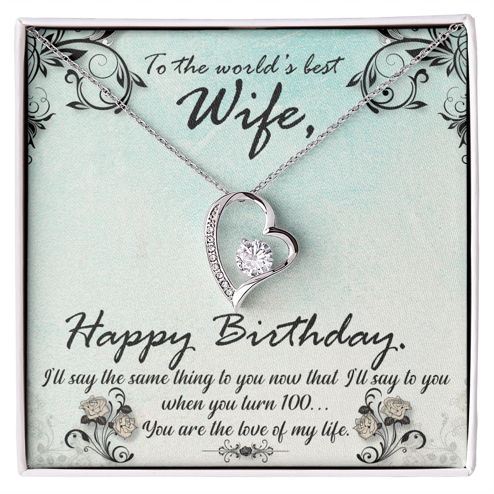 To My Wife — Every Day With You Is a Gift. Happy Birthday!