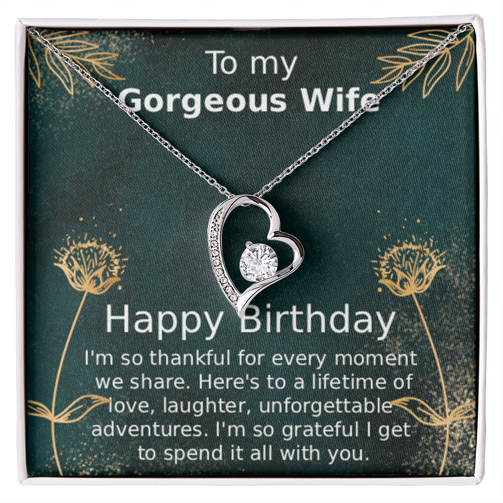 Happy Birthday to My Gorgeous Wife