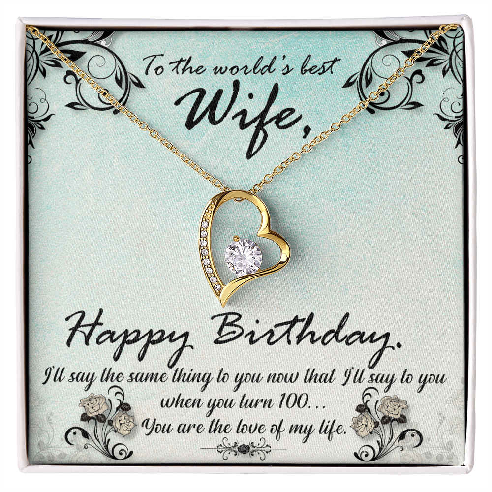 To My Wife — Every Day With You Is a Gift. Happy Birthday!