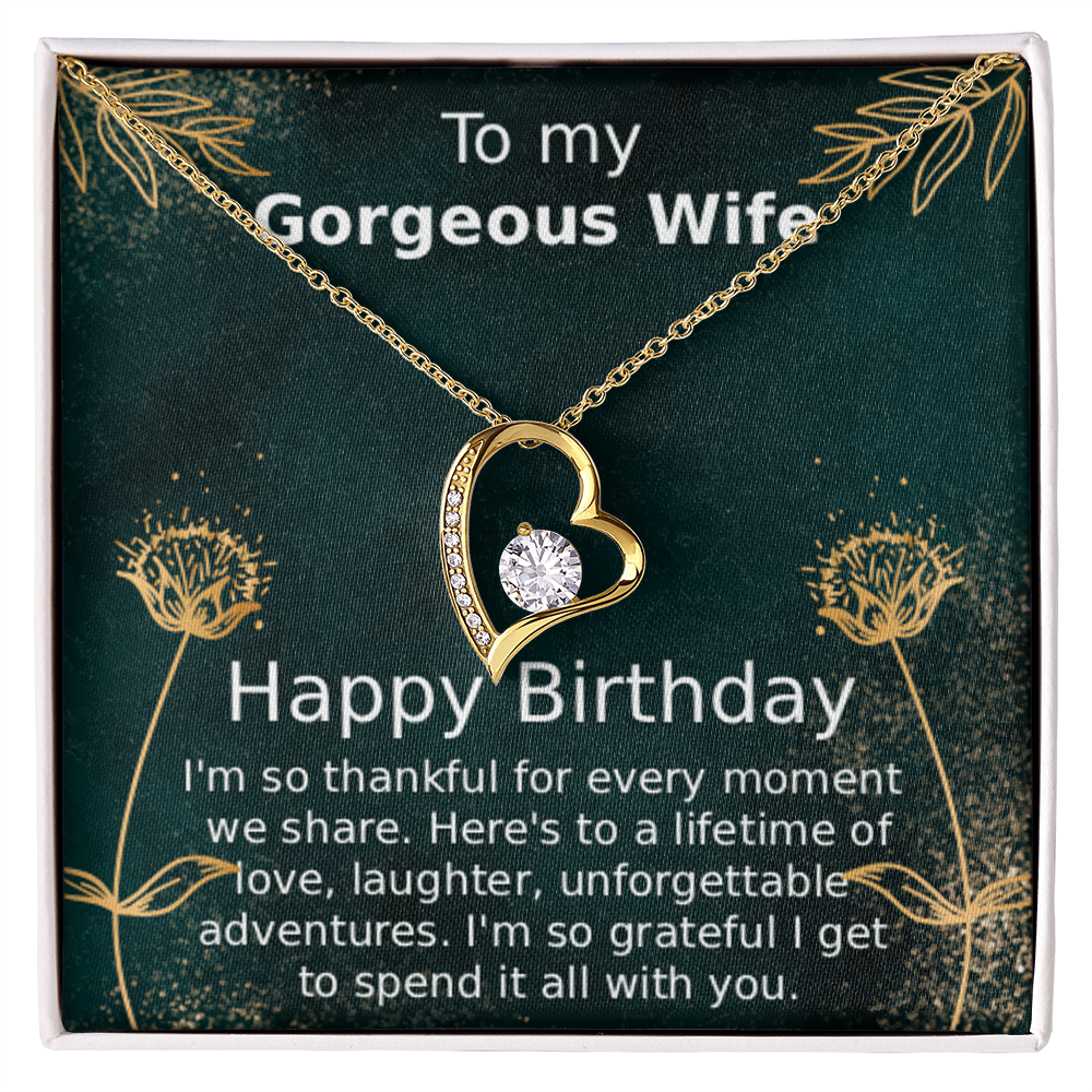 Happy Birthday to My Gorgeous Wife